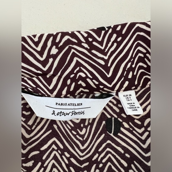 & OTHER STORIES Long Sleeve Wrap Jumpsuit - Picture 8 of 9